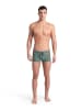 Arena Badehose in Khaki/ Orange