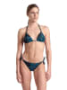 Arena Bikini w kolorze niebiesko-czarno-beżowym