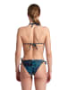 Arena Bikini w kolorze niebiesko-czarno-beżowym