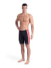 Arena Badehose in Schwarz/ Rot