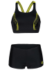 Arena Bikini w kolorze czarno-żółtym