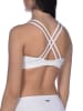 Arena Sportbeha "Daphne" wit - low