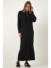 Happiness Istanbul Strickkleid in Schwarz