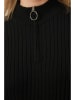 Happiness Istanbul Strickkleid in Schwarz