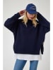 Happiness Istanbul Sweatshirt in Dunkelblau