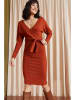 Olalook Kleid in Rot