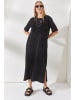 Olalook Kleid in Schwarz