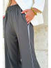 Trend Alaçatı Stili Sweatbroek antraciet