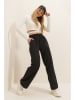 Trend Alaçatı Stili Sweathose in Schwarz
