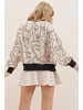 Trend Alaçatı Stili Sweatshirt in Beige