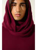 AUTHENTIC CASHMERE Kasjmieren colsjaal "Tommy" donkerrood - (L)65 x (B)40 cm
