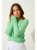 AUTHENTIC CASHMERE Kaszmirowy sweter "Epena" w kolorze zielonym