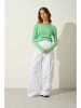 AUTHENTIC CASHMERE Kaszmirowy sweter "Epena" w kolorze zielonym