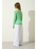 AUTHENTIC CASHMERE Kaszmirowy sweter "Epena" w kolorze zielonym