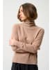 AUTHENTIC CASHMERE Kaschmir-Rollkragenpullover "Cassy" in Beige