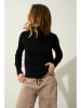 AUTHENTIC CASHMERE Kasjmieren coltrui "Cassy" zwart