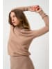 AUTHENTIC CASHMERE Kasjmieren trui "Eileen" beige
