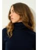 AUTHENTIC CASHMERE Kaschmir-Rollkragenpullover "Cassy" in Dunkelblau