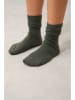 AUTHENTIC CASHMERE Kaszmirowe skarpety "Chewila" w kolorze khaki