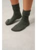 AUTHENTIC CASHMERE Kaszmirowe skarpety "Chewila" w kolorze khaki
