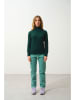 AUTHENTIC CASHMERE Kasjmieren trui "Eileen" donkergroen