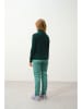 AUTHENTIC CASHMERE Kasjmieren trui "Eileen" donkergroen