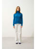 AUTHENTIC CASHMERE Kaschmir-Rollkragenpullover "Cassy" in Blau