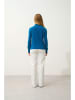 AUTHENTIC CASHMERE Kaszmirowy golf "Cassy" w kolorze niebieskim