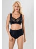 Valea Pełne figi high waist "Regan" w kolorze czarnym