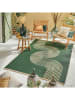 Nazar Indoor-/ Outdoor-Teppich "Capri" in Grün/ Creme