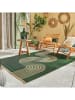 Nazar Indoor-/outdoortapijt "Capri" groen/crème