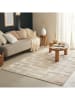 Nazar Hochflor-Teppich "Harmonie" in Creme
