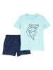carter's 2-delige outfit blauw