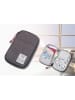 Troika Organizer w kolorze szarym do torby - 20 x 24 x 12,7 cm