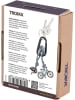Troika Sleutelhanger "E-Bike" grijs/zwart/petrol