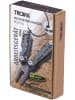 Troika Narzędzie wielofunkcyjne w kolorze srebrnym - 10,6 x 2,1 x 4 cm