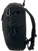 Lässig Wickelrucksack in Schwarz - (L)28 cm - (B)16 cm - (H)42 cm