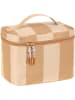 Lässig Kulturbeutel in Beige - (L)24,5 cm - (B)18 cm - (H)18 cm