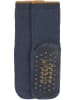 Lässig 2er-Ser: ABS-Socken in Dunkelblau/ Grau