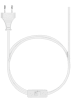Clayre & Eef Lampa stołowa w kolorze beżowo-brązowym - wys. 45 x Ø 23 cm