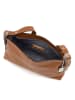 Anna Morellini Leren schoudertas "Brigida" camel - (B)36 x (H)24 x (D)9 cm