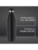 Emsa Trinkflasche "Bludrop" in Schwarz - 1 l