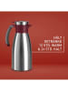 Emsa Isoleerkan "Soft Grip" zilverkleurig/bordeaux - 1 l