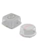Emsa Kuchenaufbewahrungsbox "Prep & Bake" in Grau/ Grün - (B)37 x (H)33 cm
