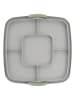 Emsa Gebaksvoorraadbox "Prep & Bake" grijs/groen - (B)37 x (H)33 cm