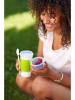 Emsa 4-delige set: yoghurtbekers "Clip & Go" groen - 450 ml