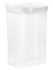 Emsa Schüttdose "Optima" in Transparent/ Weiß - 2,2 l