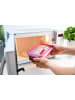 Emsa 2er-Set: Mikrowellendosen "Clip & Micro" in Rot - 1,2 l