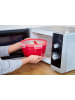 Emsa Mikrowellendose "Clip & Micro" in Rot - 2,6 l