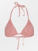 Becksöndergaard Biustonosz bikini "Striba" w kolorze czerwono-białym
